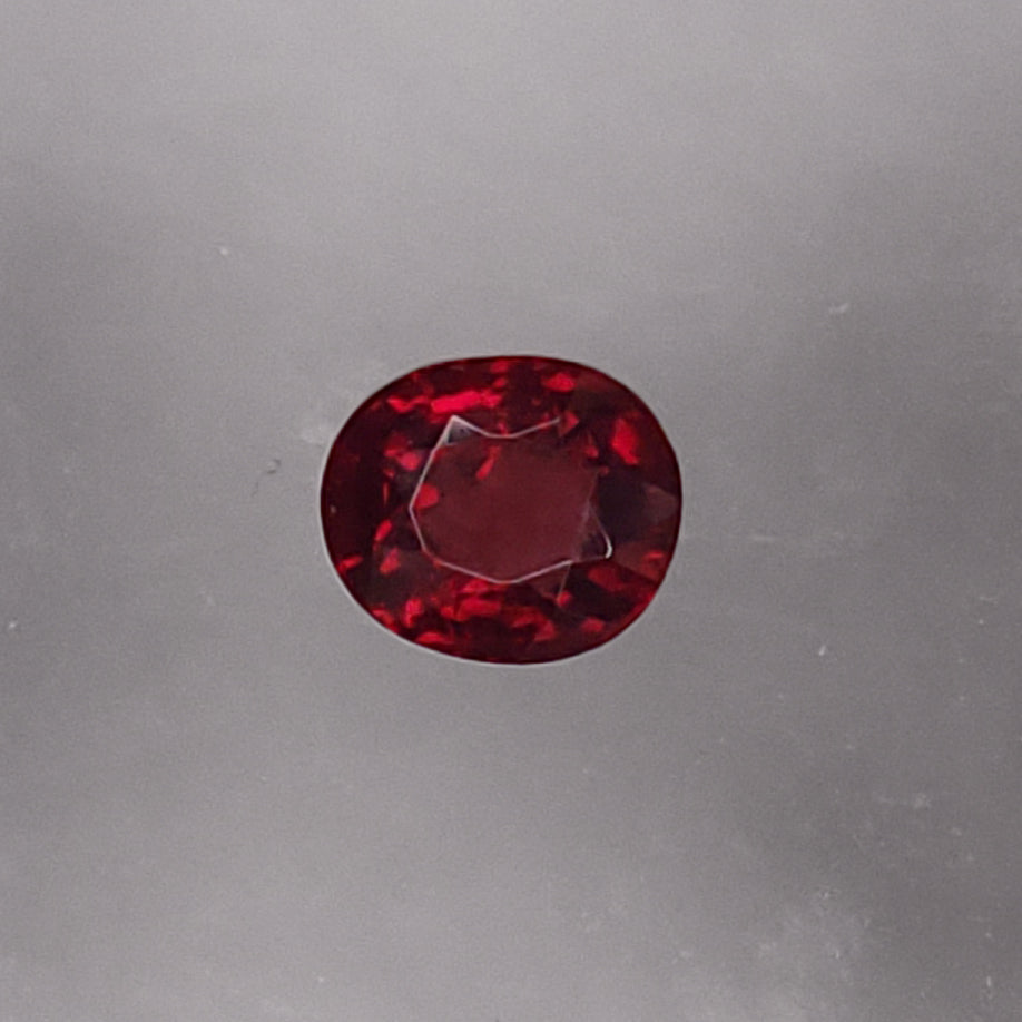 This 2.02 ct red spinel is a gemstone for the Sun in Vedic astrology.