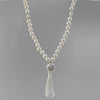 Moon Mala - White Pearl With Pearl Counter Beads
