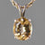 Yellow Topaz 5.3 ct Oval Prong Set 14KY Gold Pendant
