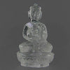 Crystal Amitabha Buddha carving 4"