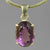 Amethyst 8.5 ct Oval Sterling Silver Pendant
