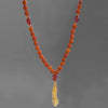 Rahu Mala - Rudraksha beads  with Hessonite Counter Beads