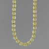 Citrine Round Bead with Accents 16", 18", 20" or 24" Necklace
