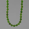 Jade Round Bead With Accents 16", 18", 20" or 24" Necklace
