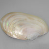 Mother of Pearl Bodhisattva Carved on Pink Mollusk Shell